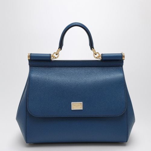 Large Royal Blue Sicily Hand Bag - Dolce&Gabbana - Modalova