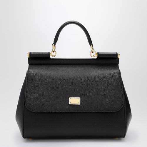 Large Black Sicily Hand Bag - Dolce&Gabbana - Modalova