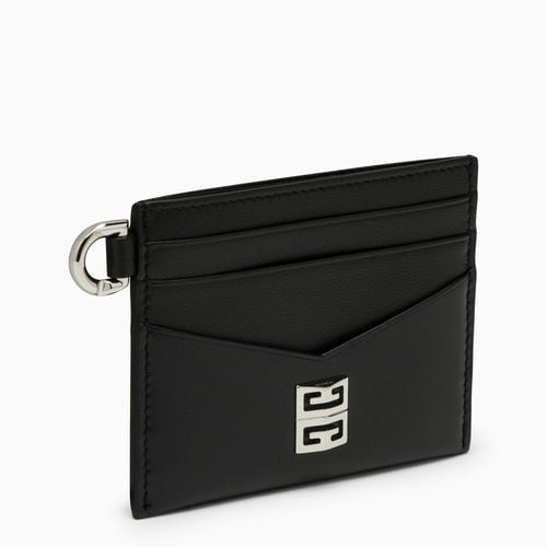 G black leather card holder - Givenchy - Modalova