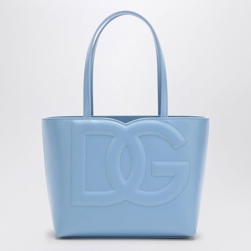 DG Logo Leder kleine Tragetasche - Dolce&Gabbana - Modalova