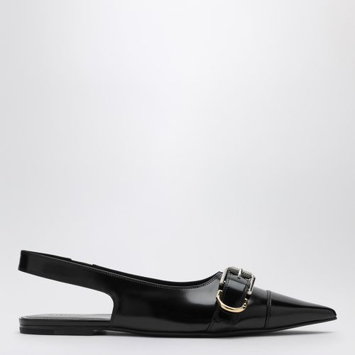 Schwarzer Slingback Voyou aus Leder - Givenchy - Modalova