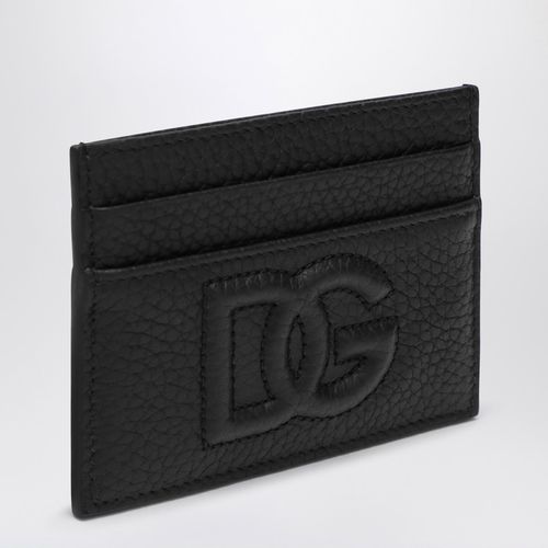 Black card holder with logo - Dolce&Gabbana - Modalova