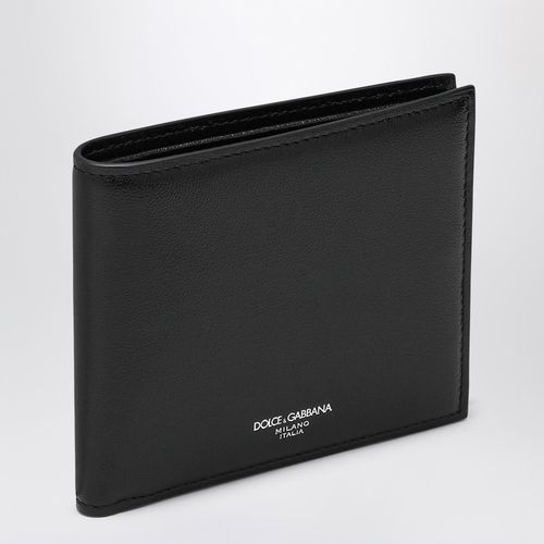 Bifold-Portemonnaie aus Leder mit Logo - Dolce&Gabbana - Modalova