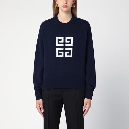 Marineblauer 4G-Kaschmirpullover - Givenchy - Modalova