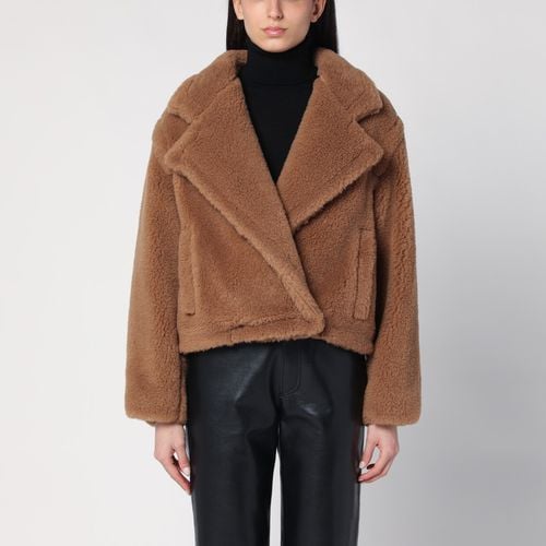 Icon Teddy Bear crop camel coat - Max Mara - Modalova