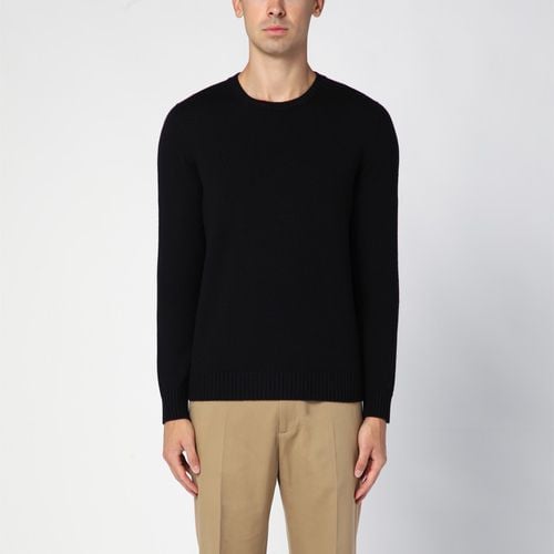 Black merino wool sweater - Drumohr - Modalova