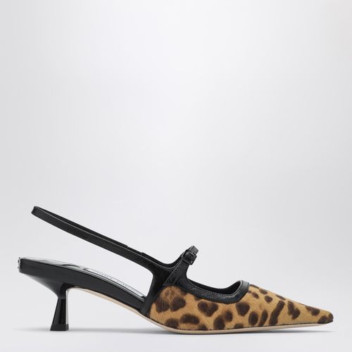 Didi 45 Slingback aus Ponyfell mit Leopardenmuster - Jimmy Choo - Modalova