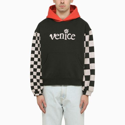 Hoodie Venice schwarz/weiß - ERL - Modalova