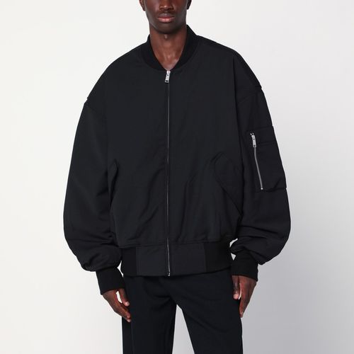 Zip-up bomber jacket in wool blend - Entire Studios - Modalova