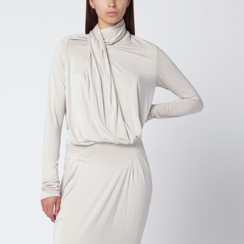 Maglia drappeggiata avorio - Entire Studios - Modalova