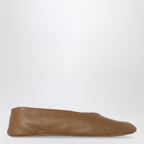 Brown Stella leather mule - The Row - Modalova