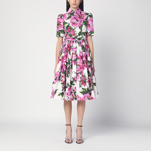 Floral shirt dress - Dolce&Gabbana - Modalova