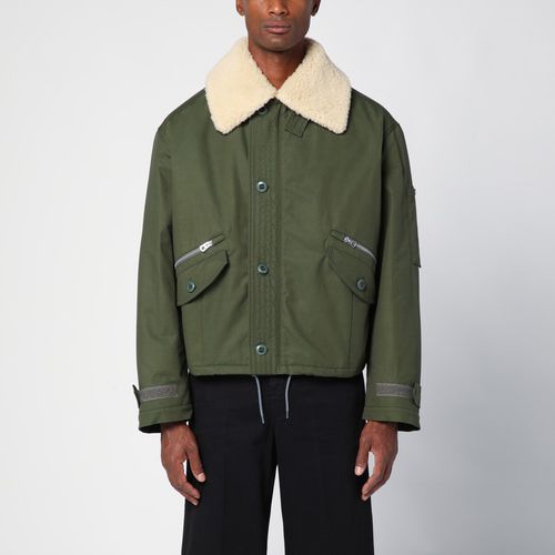 Khakifarbene Bomberjacke Army - KENZO - Modalova