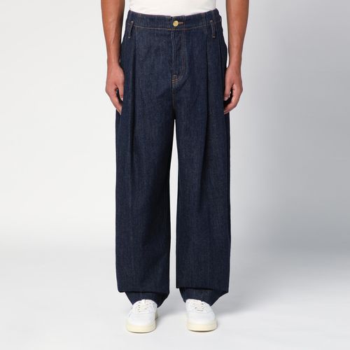 Loose blue jeans in Japanese denim - KENZO - Modalova