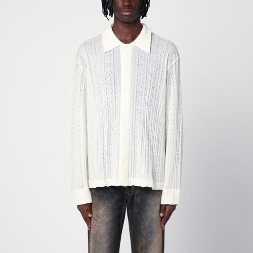 White wool Riku shirt - Séfr - Modalova