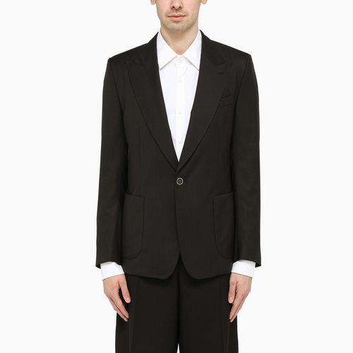 Giacca tuxedo nera oversize - Dolce&Gabbana - Modalova