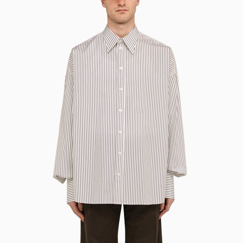 Striped over shirt in poplin - Dolce&Gabbana - Modalova