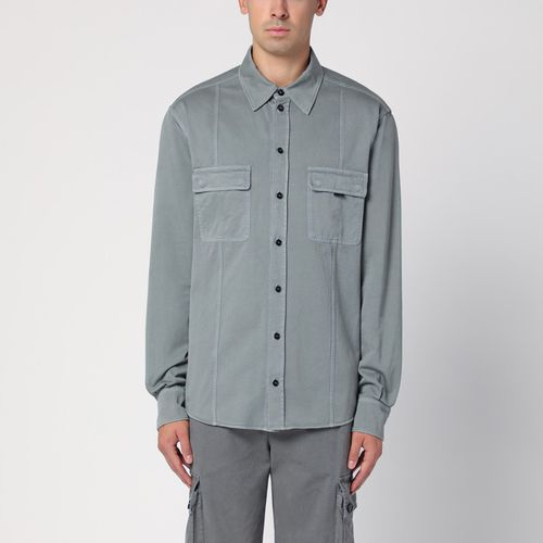 Grey cotton over shirt - Dolce&Gabbana - Modalova