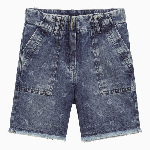 Ausgewaschene Bermudashorts aus Denim - Givenchy - Modalova