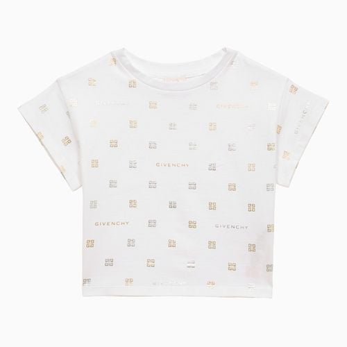 White cotton T-shirt with logo - Givenchy - Modalova