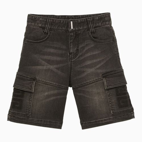 Cargo-Bermudashorts aus Denim mit ausgewaschener Optik - Givenchy - Modalova