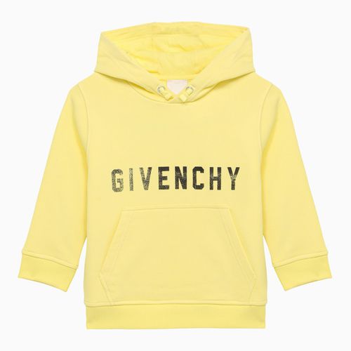 Gelber Hoodie aus Baumwolle mit Logo - Givenchy - Modalova