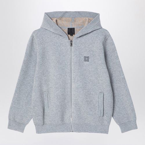 Grey cotton zipped cardigan - Givenchy - Modalova