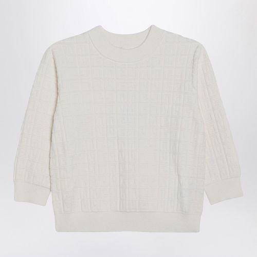 White jumper with 4G inlay - Givenchy - Modalova