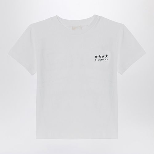 White cotton T-shirt with logo - Givenchy - Modalova