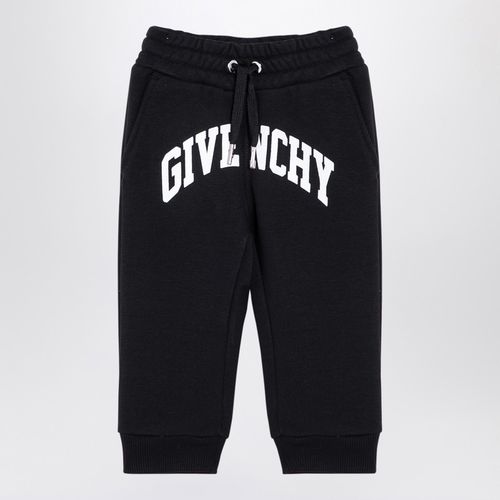 Pantalone jogging nero con logo - Givenchy - Modalova