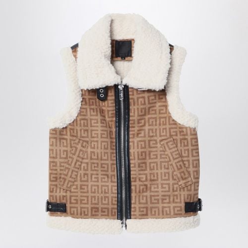 Beige waistcoat with 4G pattern - Givenchy - Modalova