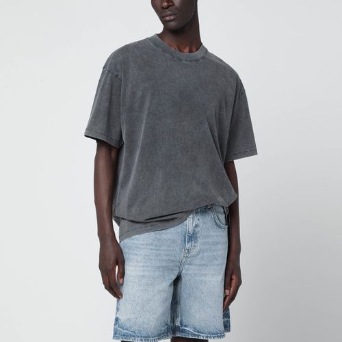 T-shirt girocollo grigia vintage - Represent - Modalova