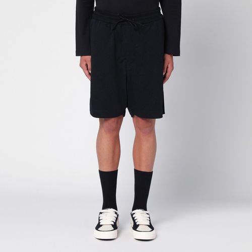 Schwarze Shorts aus Baumwollgemisch - adidas Y-3 - Modalova