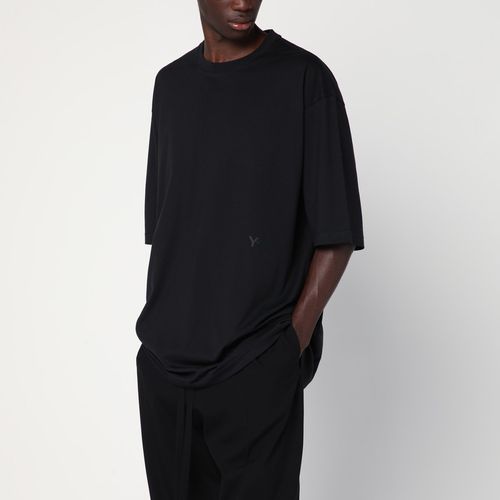 Y-3 Boxy-T-Shirt aus Baumwolle - adidas Y-3 - Modalova