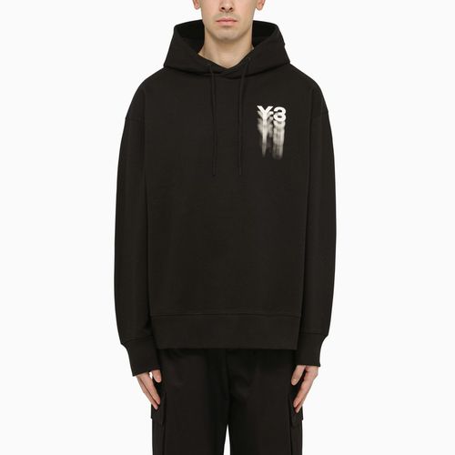 Black hoodie with logo blurs - adidas Y-3 - Modalova