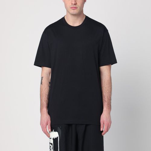 Schwarzes T-Shirt mit Grafikdruck - adidas Y-3 - Modalova