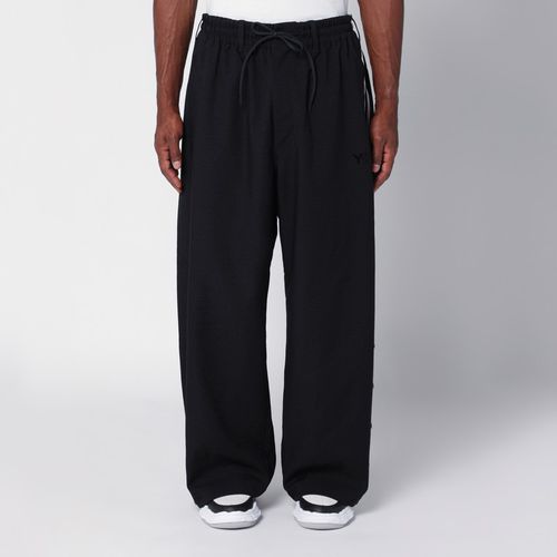 Pantalone nero 3-Stripes Straight - adidas Y-3 - Modalova