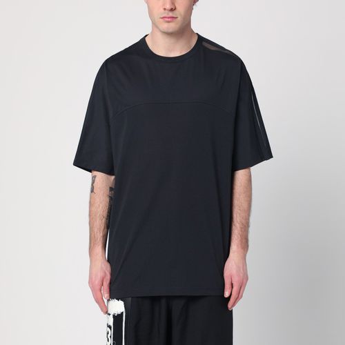 Black Mesh Stripes T-shirt - adidas Y-3 - Modalova