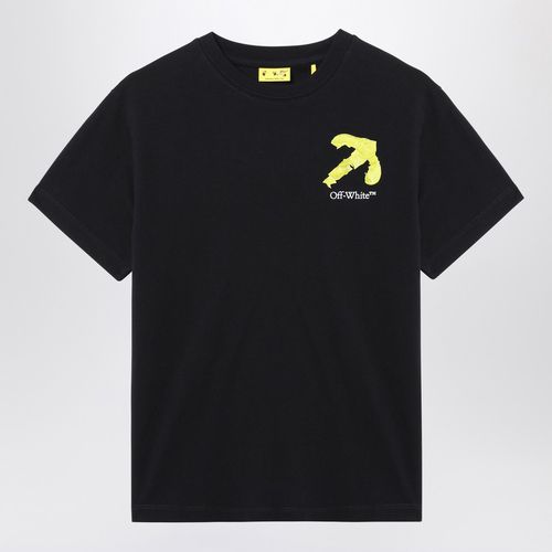 Black T-shirt with logo print - Off-White™ - Modalova