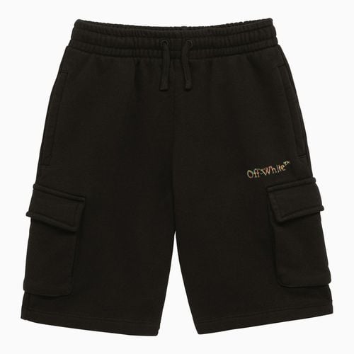 Short neri in cotone con logo Sketch - Off-White™ - Modalova