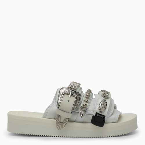 Slide Toga x Suicoke Moto bianca - Toga x Suicoke - Modalova