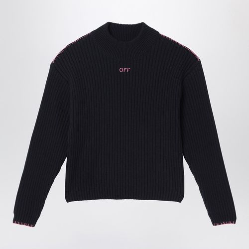 Black cotton and wool jumper - Off-White™ - Modalova