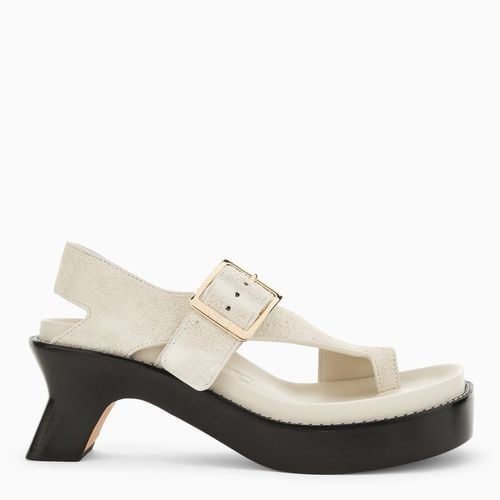 Ease Heel Slide aus elfenbeinfarbenem Wildleder - Loewe - Modalova