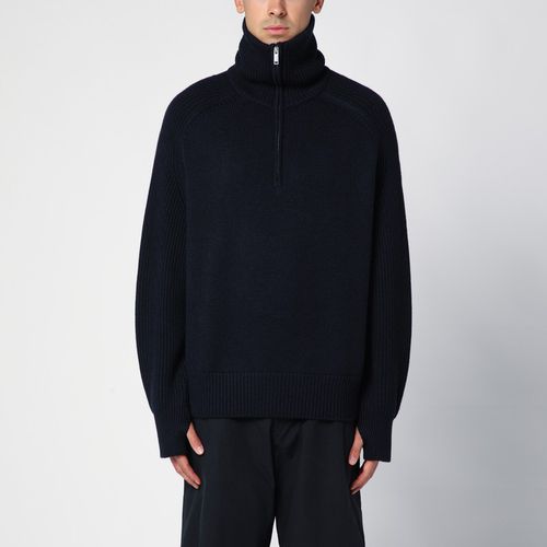 Navy blue wool Lye jumper - Studio Nicholson - Modalova