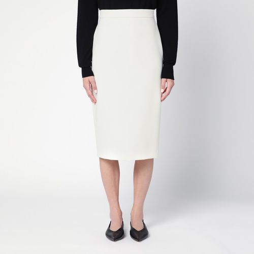 Ivory midi pencil skirt - Max Mara - Modalova