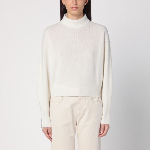 White cashmere turtleneck - Brunello Cucinelli - Modalova