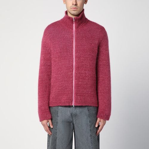 Ruby-coloured zipped cardigan - Our Legacy - Modalova