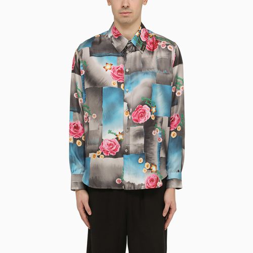 Silk floral print shirt - Martine Rose - Modalova