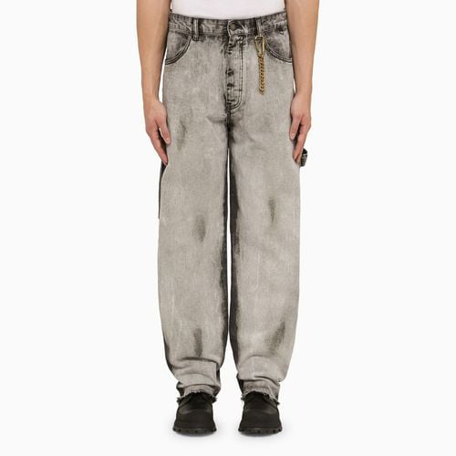 Jeans John Off White/Black - DARKPARK - Modalova