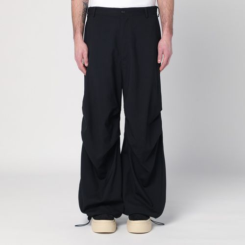 Black pants in virgin wool - MM6 Maison Margiela - Modalova